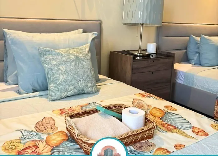 아파트 Bayview Family Near Moa I 2 Double Beds 마닐라